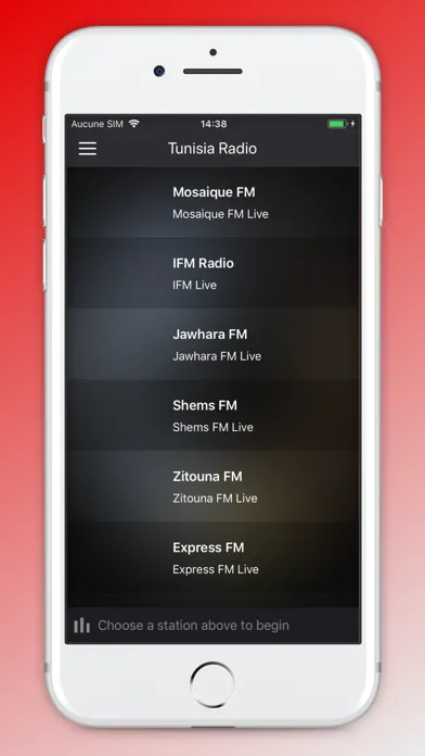 ภาพหน้าจอของ Tunisia Radio
