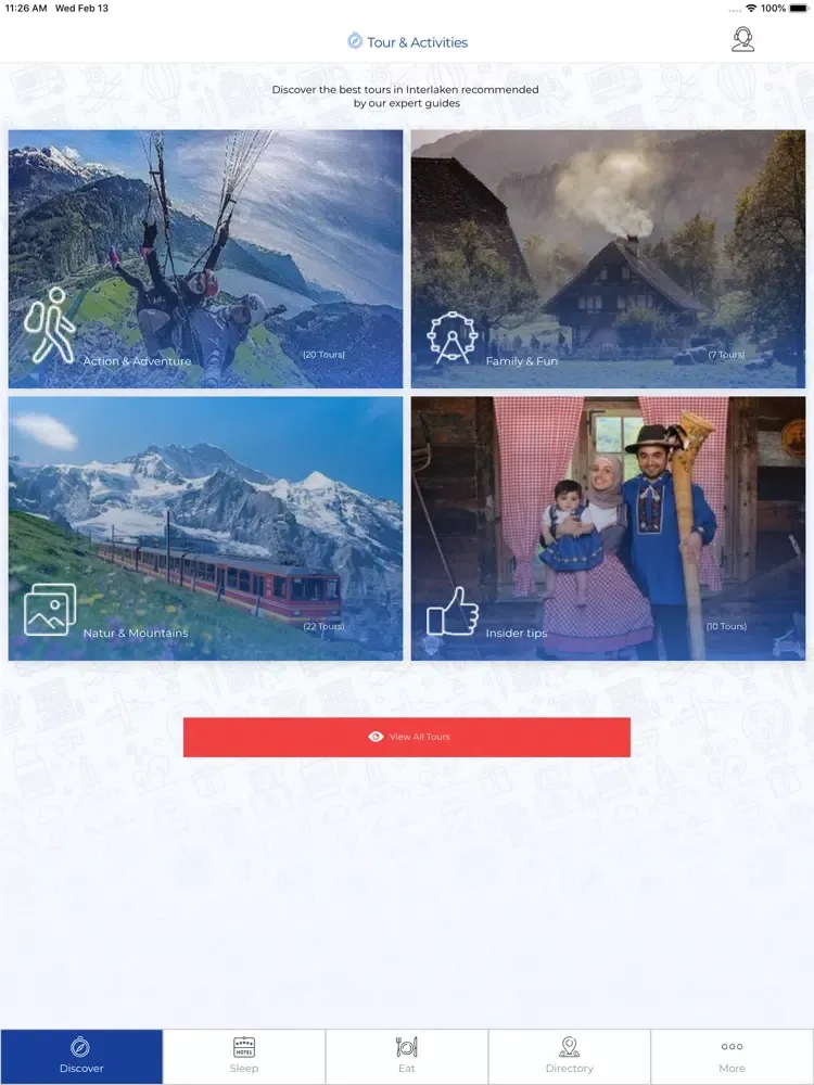 Скриншоты Arab Service Interlaken iPad 