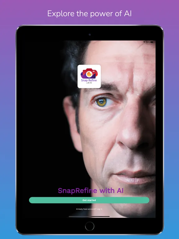 Snap Refine with AI iPad  Ekran Görüntüleri