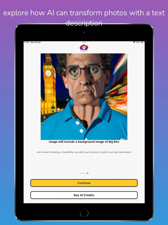Snap Refine with AI iPad  Ekran Görüntüleri