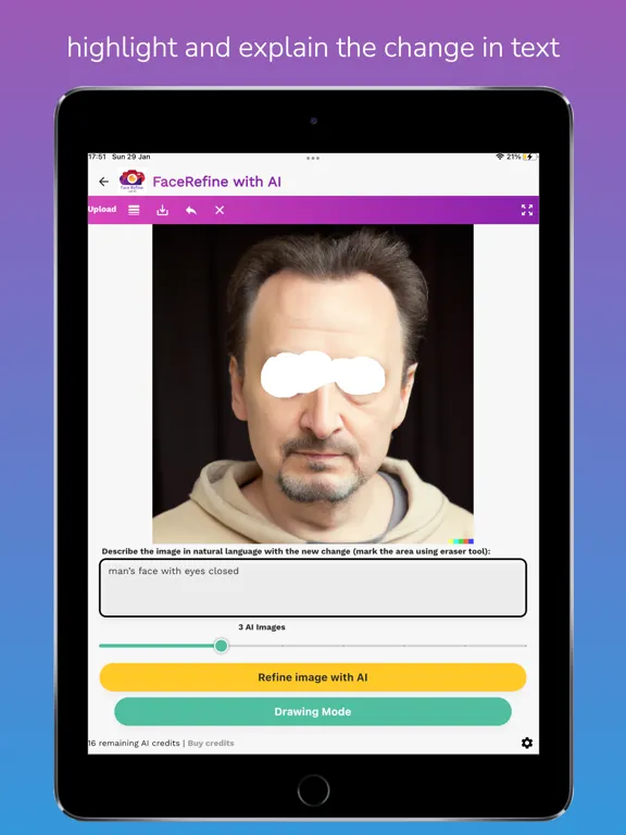Snap Refine with AI iPad  Ekran Görüntüleri
