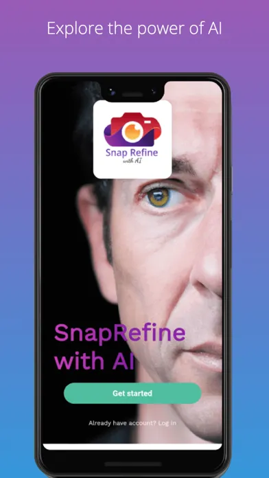 Snap Refine with AI Ekran Görüntüleri