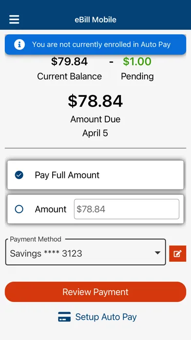 InnoTel eBill Screenshots