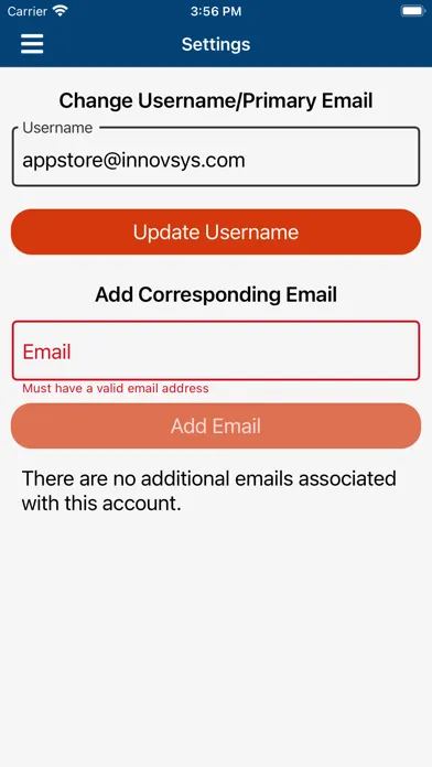 InnoTel eBill Screenshots