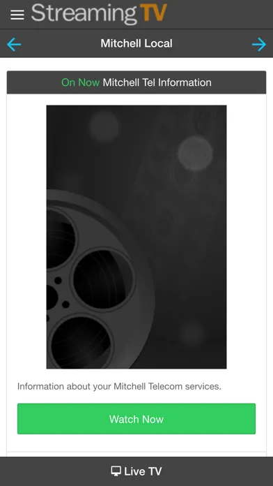 Streaming TV سکرین شاٹس