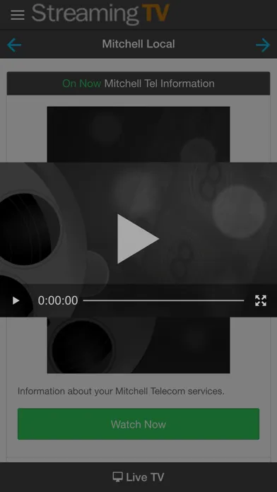 Streaming TV سکرین شاٹس