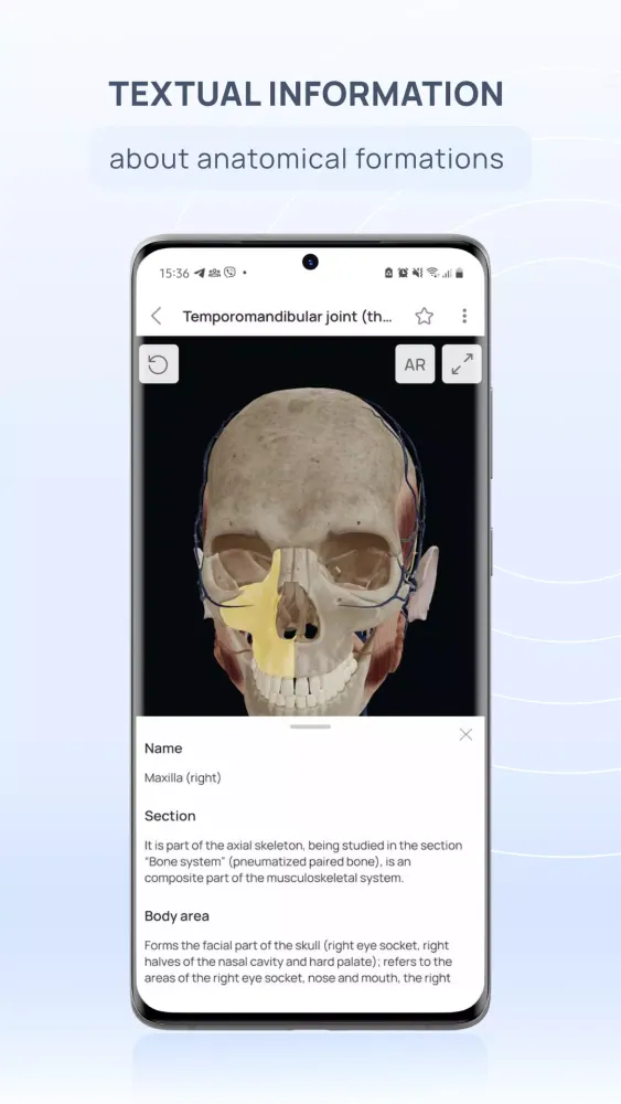 Zrzuty ekranu VOKA 3D Anatomy & Pathology