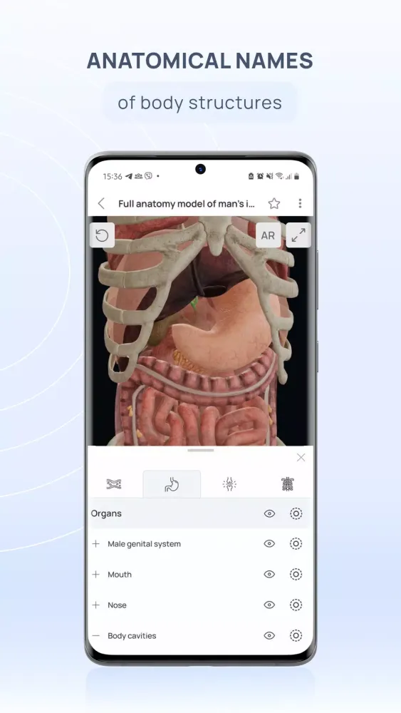 Zrzuty ekranu VOKA 3D Anatomy & Pathology
