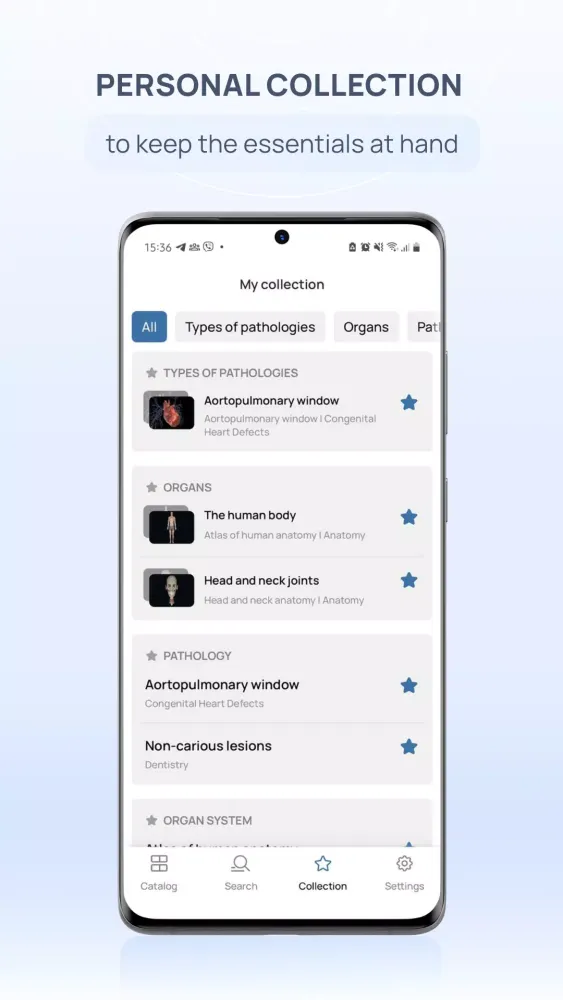 Zrzuty ekranu VOKA 3D Anatomy & Pathology