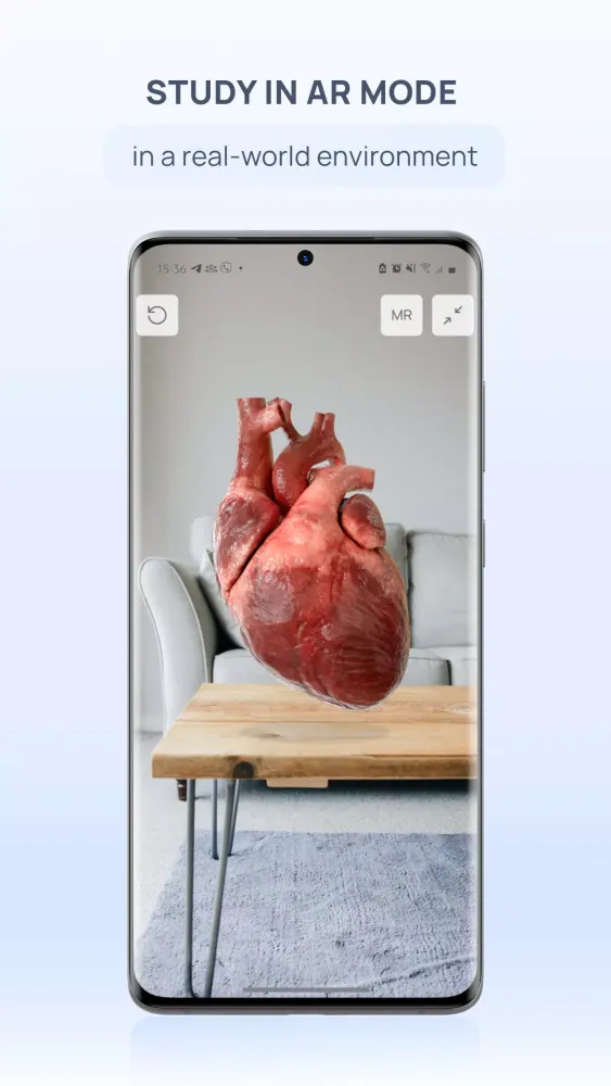 Zrzuty ekranu VOKA 3D Anatomy & Pathology