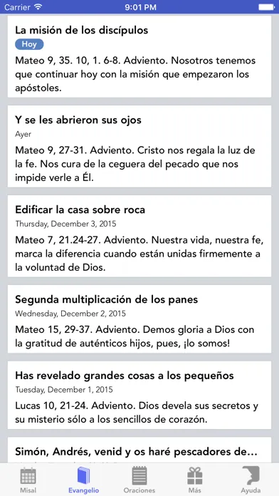 Misal de México y Centroamérica - Catolicapp.org Screenshots