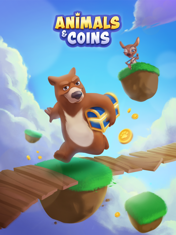 Animals & Coins Adventure Game iPad  スクリーンショット
