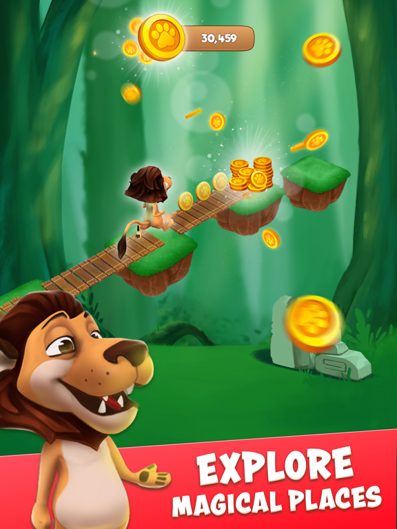 Animals & Coins Adventure Game iPad  スクリーンショット