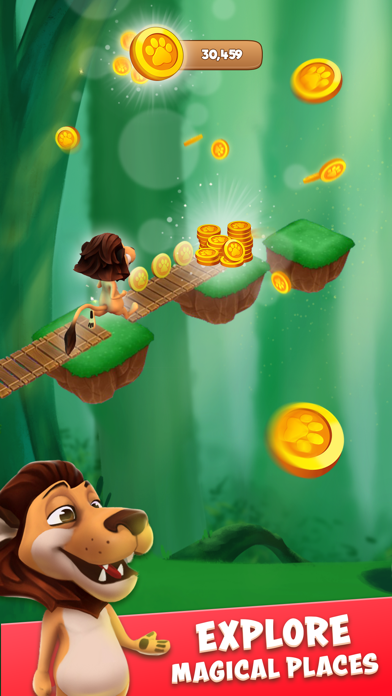 Animals & Coins Adventure Game スクリーンショット