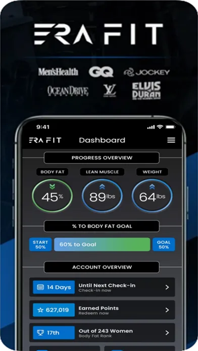 ERA Fit App スクリーンショット