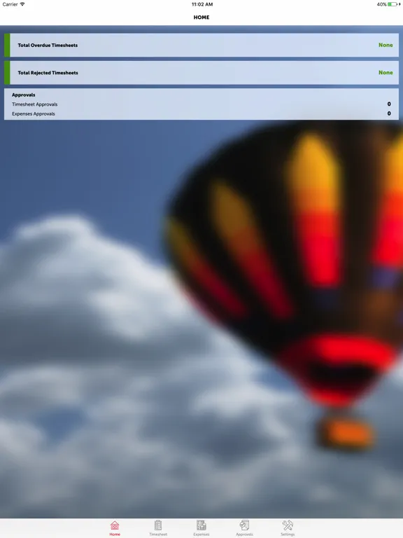 InTime – The Mobile Timesheet and Expenses App fro iPad Screenshots
