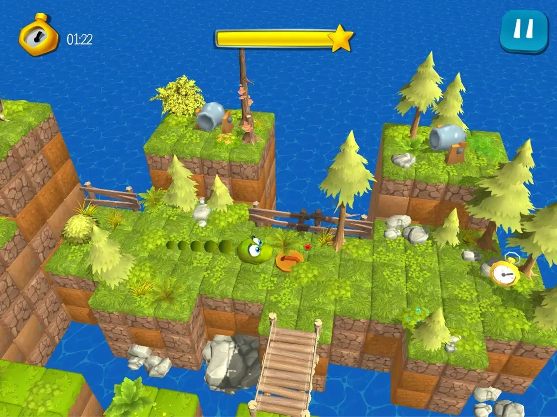 Ảnh chụp màn hình của Snake 3D Adventures iPad 