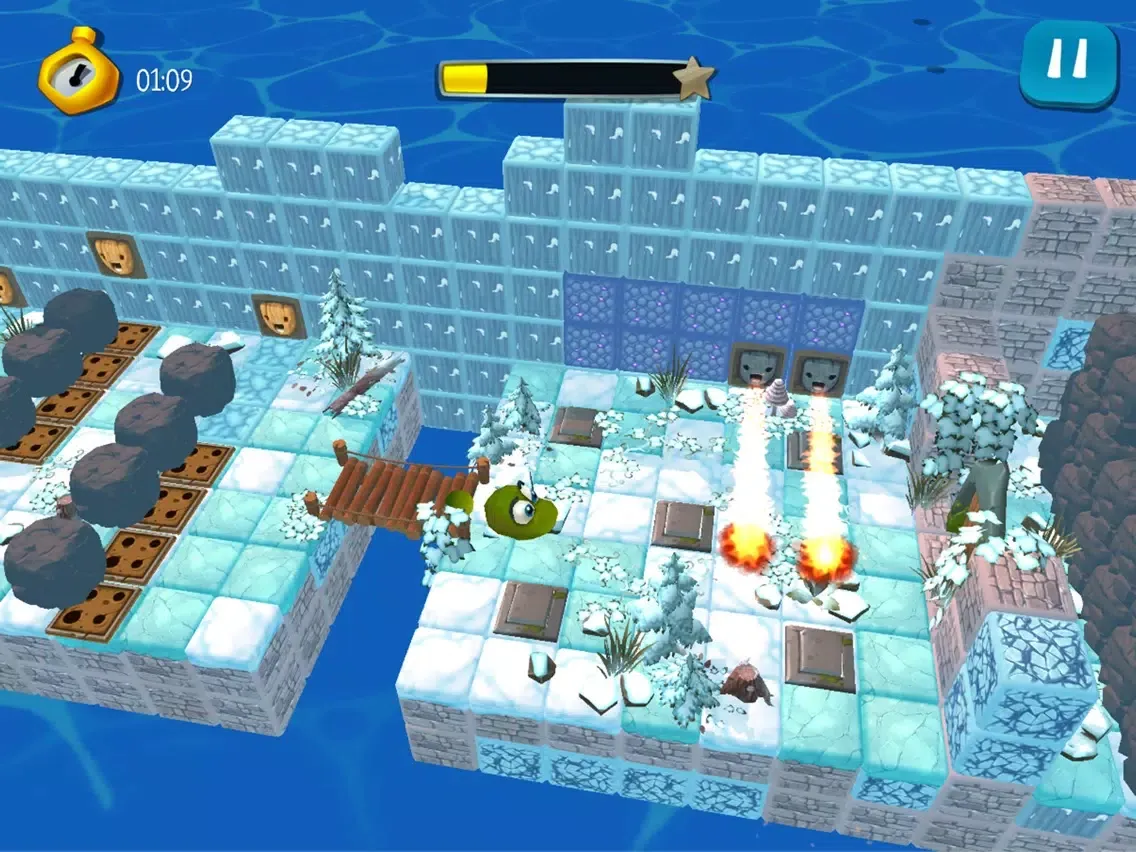 Ảnh chụp màn hình của Snake 3D Adventures iPad 
