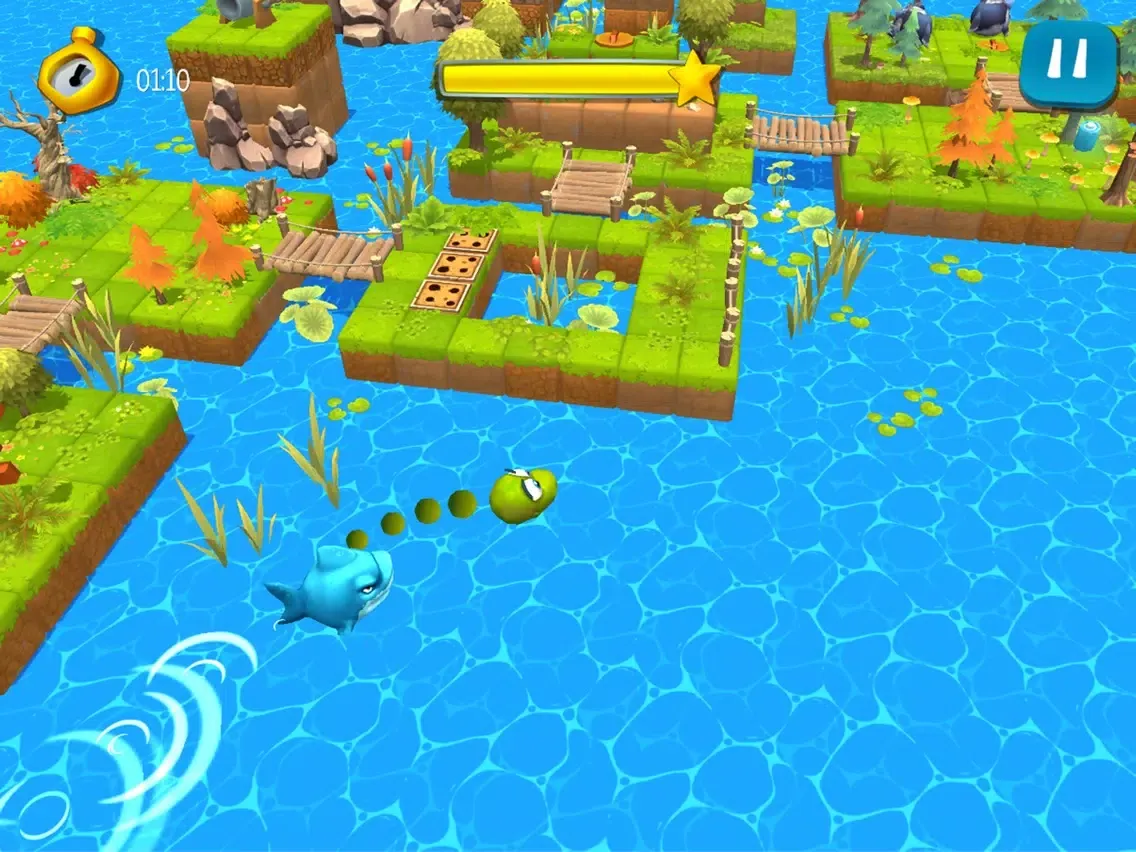 Ảnh chụp màn hình của Snake 3D Adventures iPad 