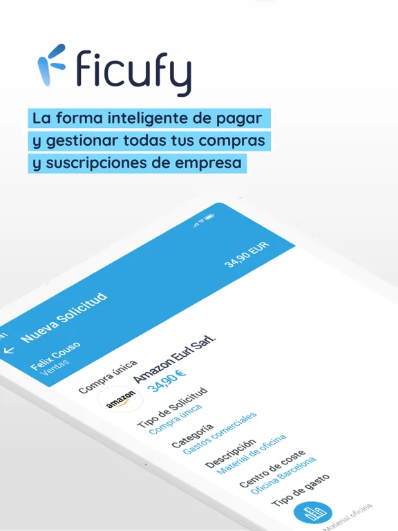 Capturas de tela do Ficufy iPad 