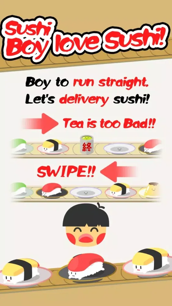 Captures d'écran de SushiBoy ~Fish on Gohan~
