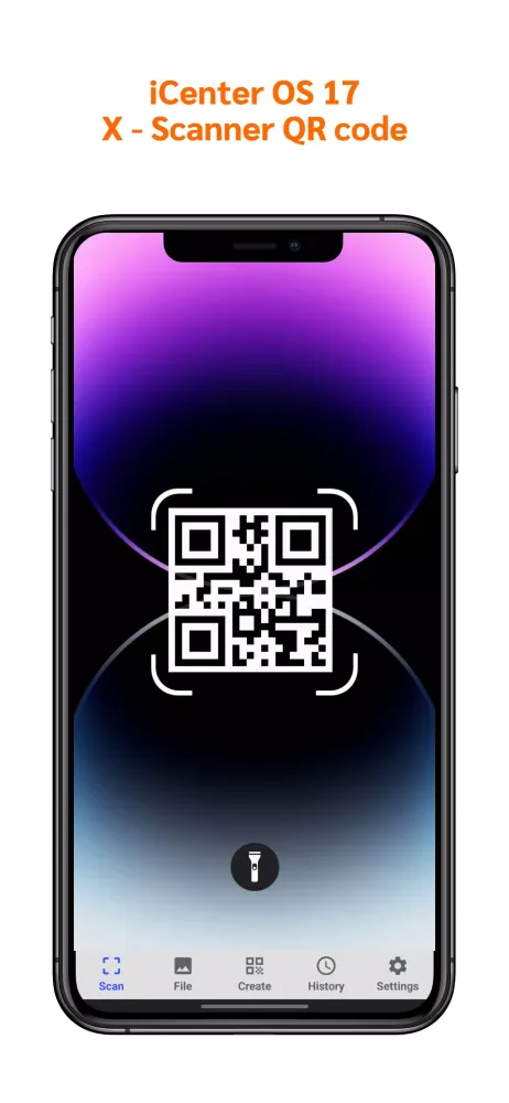 iCenter iOS-QR Barcode scanner Screenshots