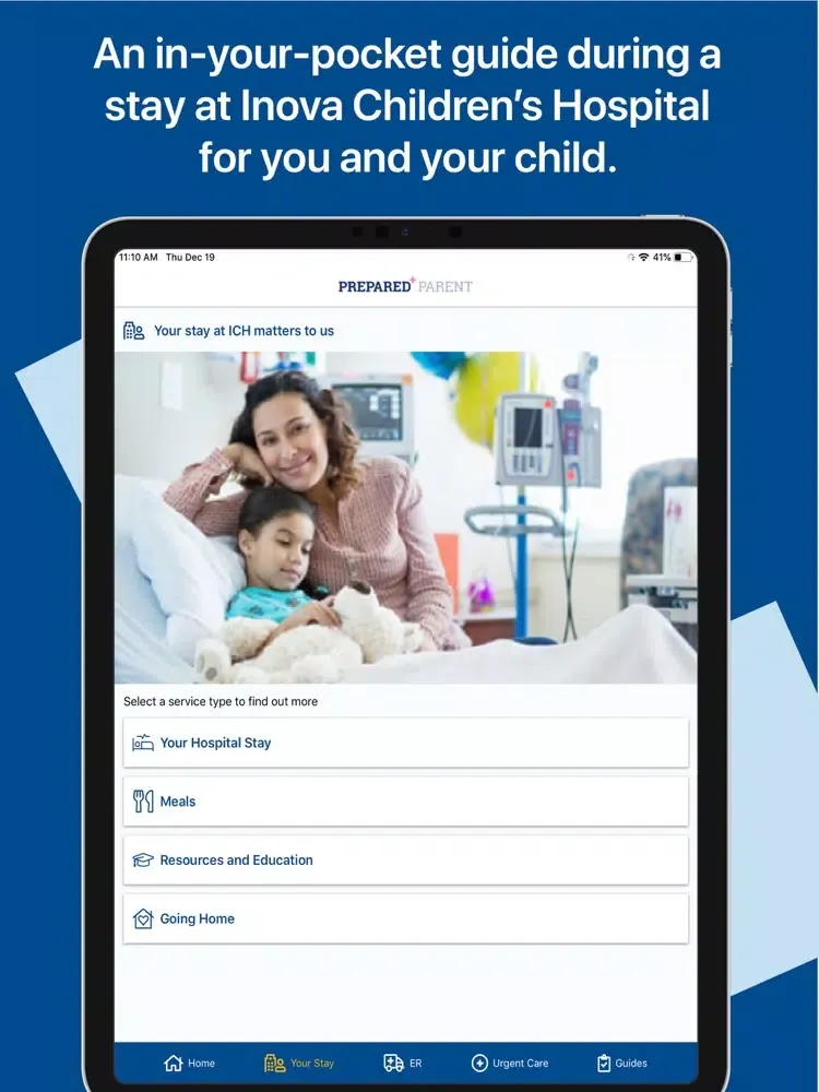 Zrzuty ekranu Prepared Parent by Inova iPad 