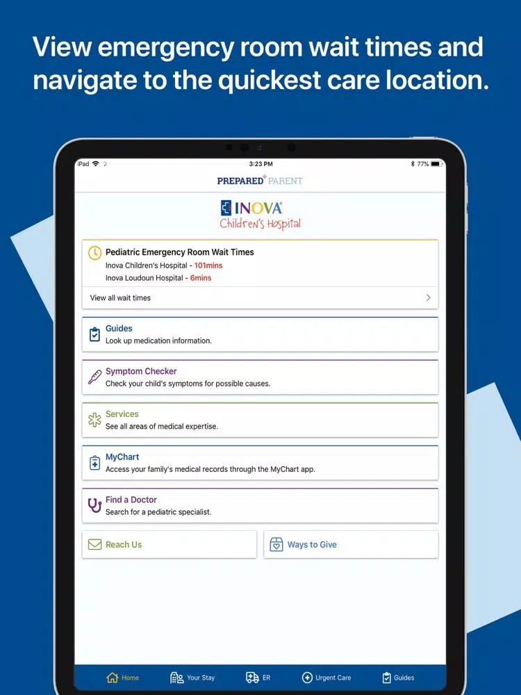 Скриншоты Prepared Parent by Inova iPad 