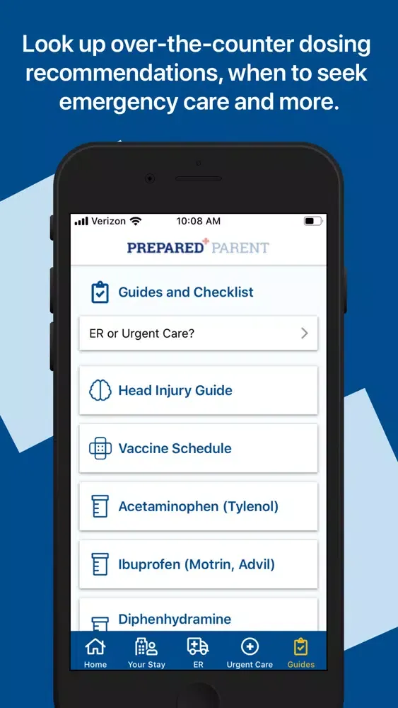 Zrzuty ekranu Prepared Parent by Inova
