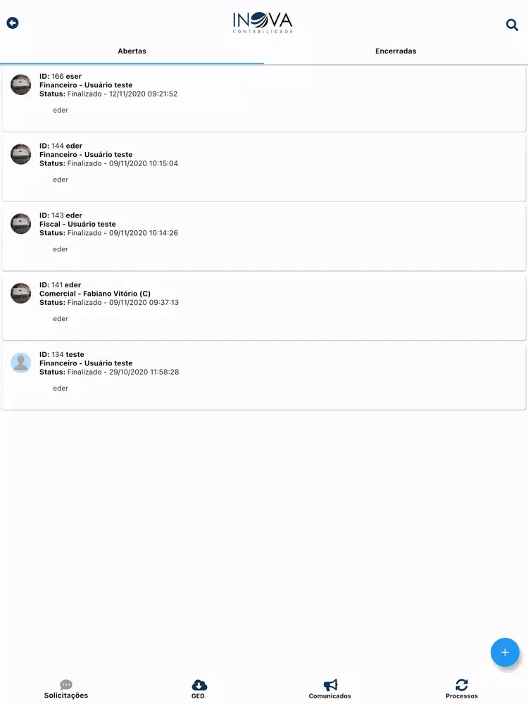 Screenshot di Inova Contabilidade iPad 