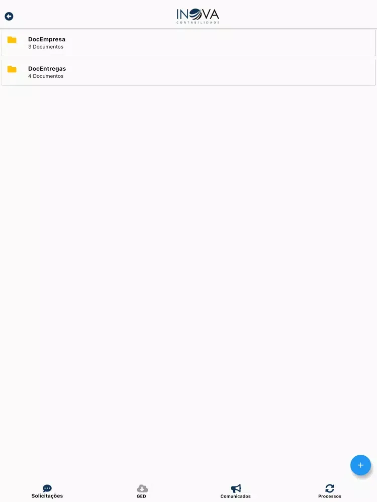 Screenshot di Inova Contabilidade iPad 