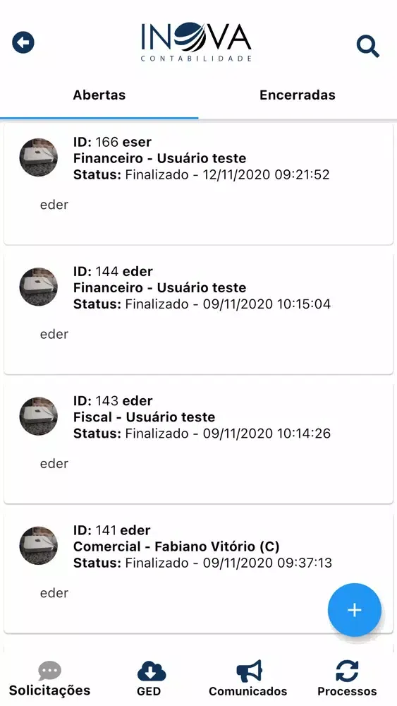 Screenshot di Inova Contabilidade