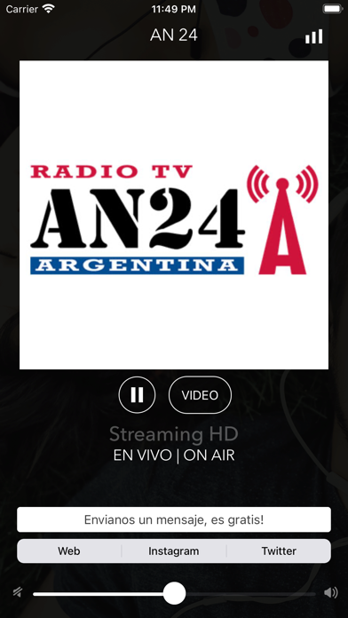 Capturas de pantalla de RadioTV AN24