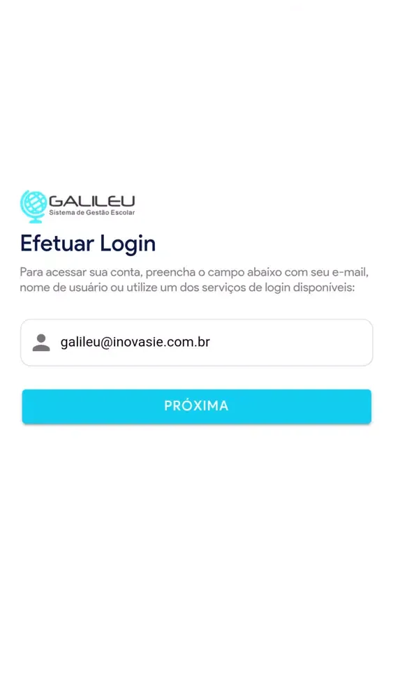 Galileu - App Pais e Alunos स्क्रीनशॉट