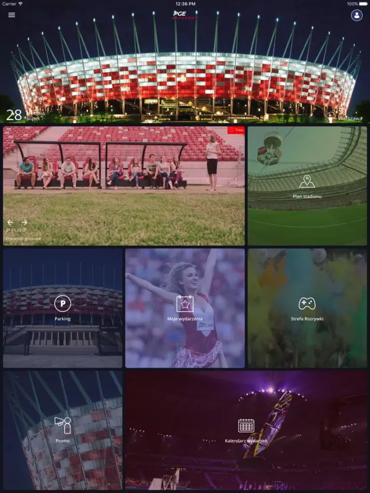 PGE Narodowy iPad  Screenshots