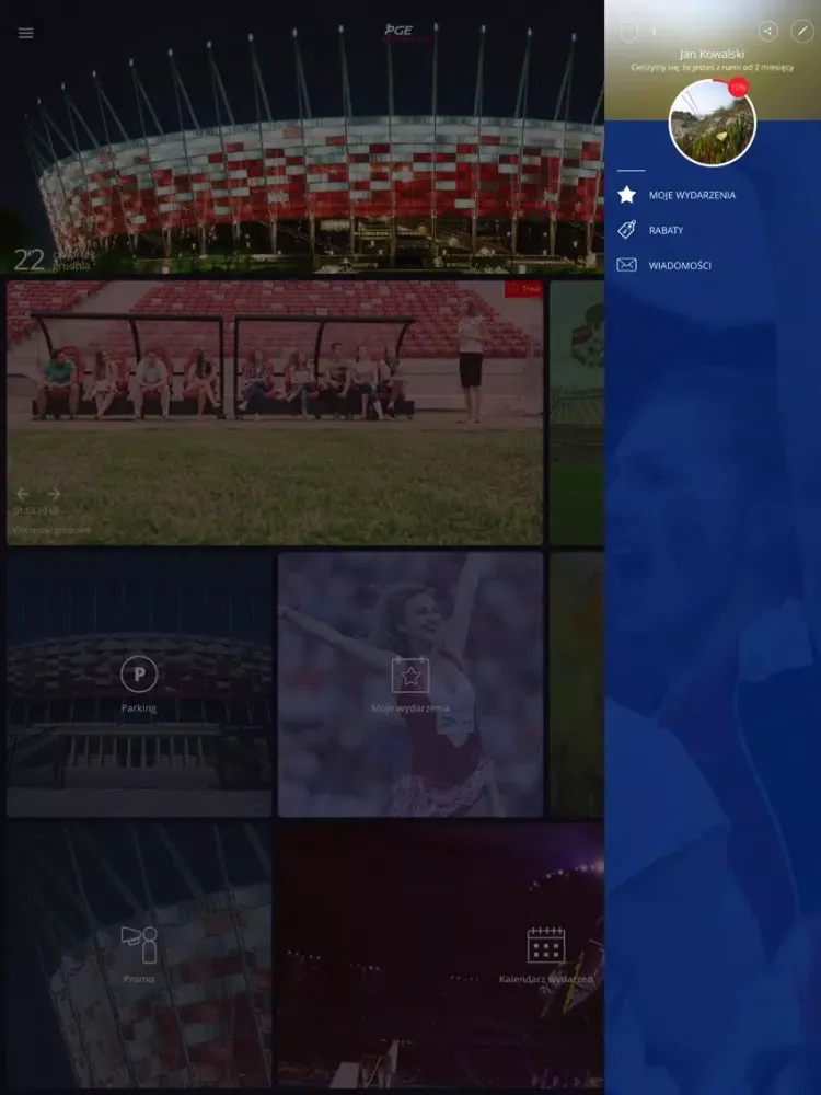 PGE Narodowy iPad  Screenshots