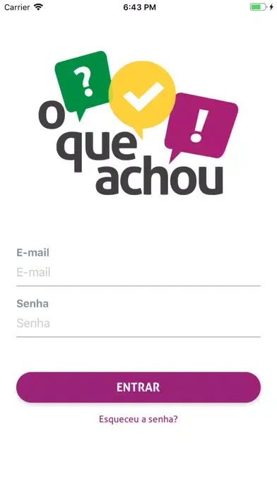 O Que Achou スクリーンショット