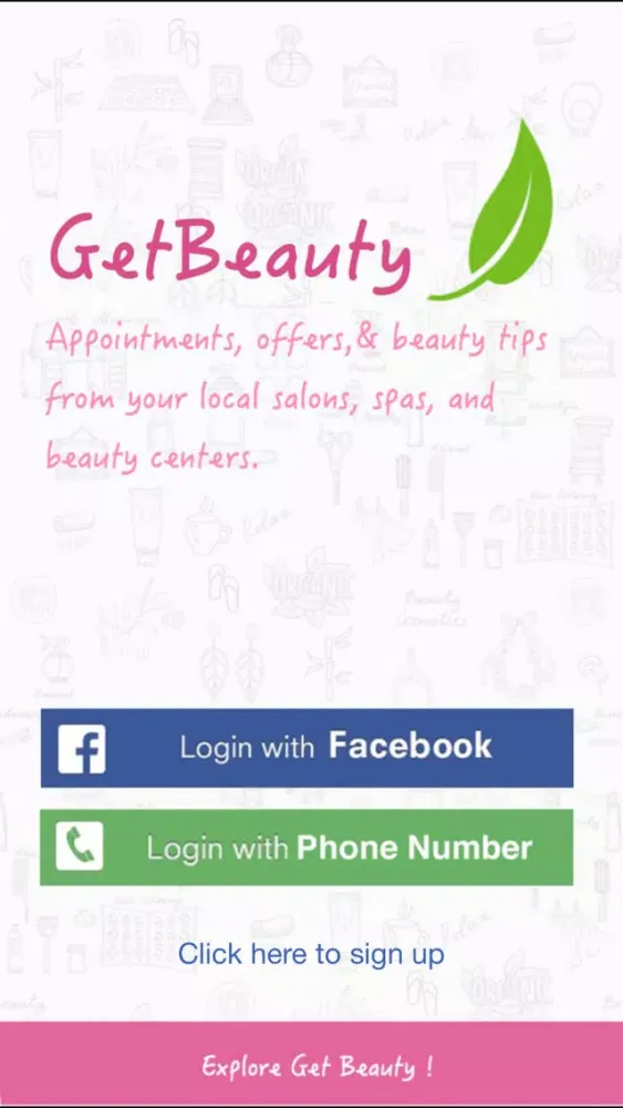 Capturas de pantalla de GetBeauty - your local beauty resources