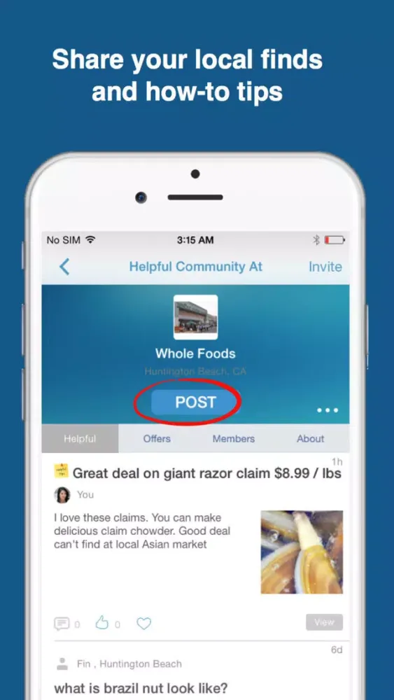 تصاویر Helpful - the local shopping community app