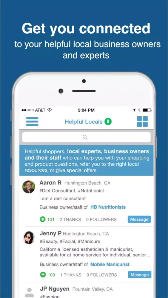 تصاویر Helpful - the local shopping community app