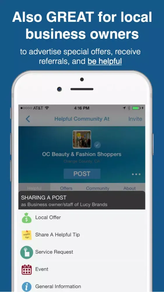 تصاویر Helpful - the local shopping community app