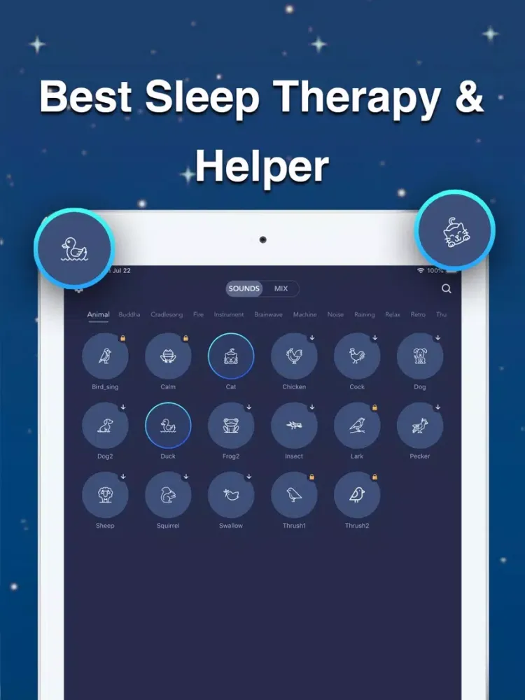 Captures d'écran de Deep Sleep - Just Relax iPad 