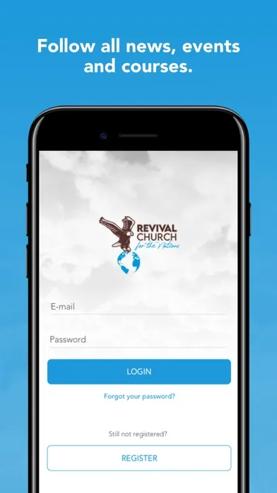 Tangkapan skrin Revival Church for the Nations