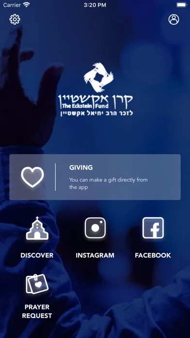Capturas de tela do The Eckstein Fund