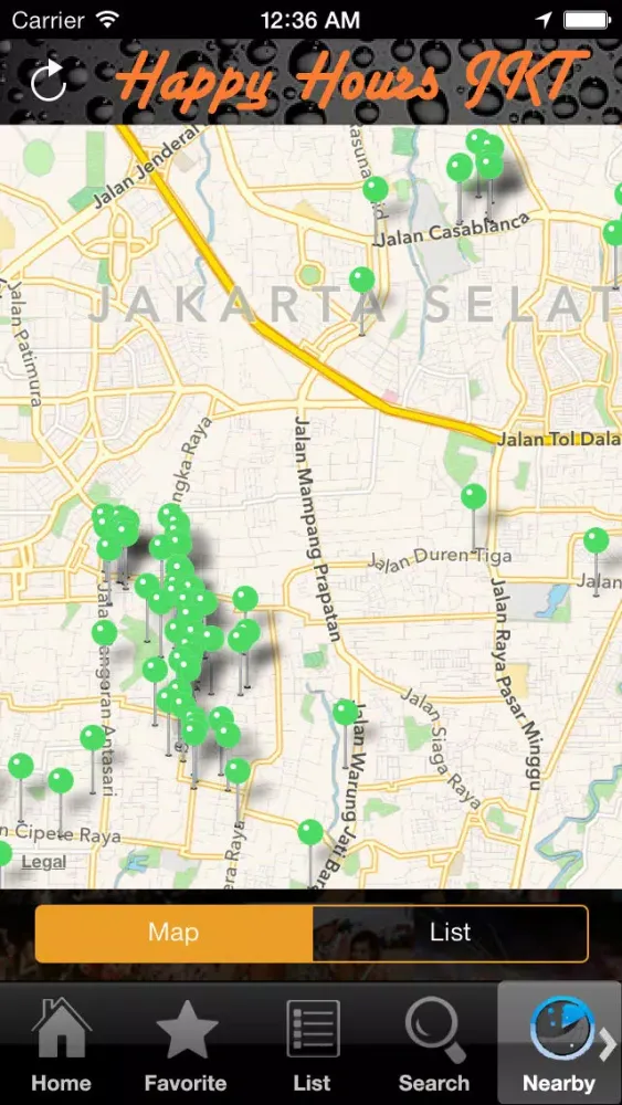 Zrzuty ekranu Happy Hours Jakarta