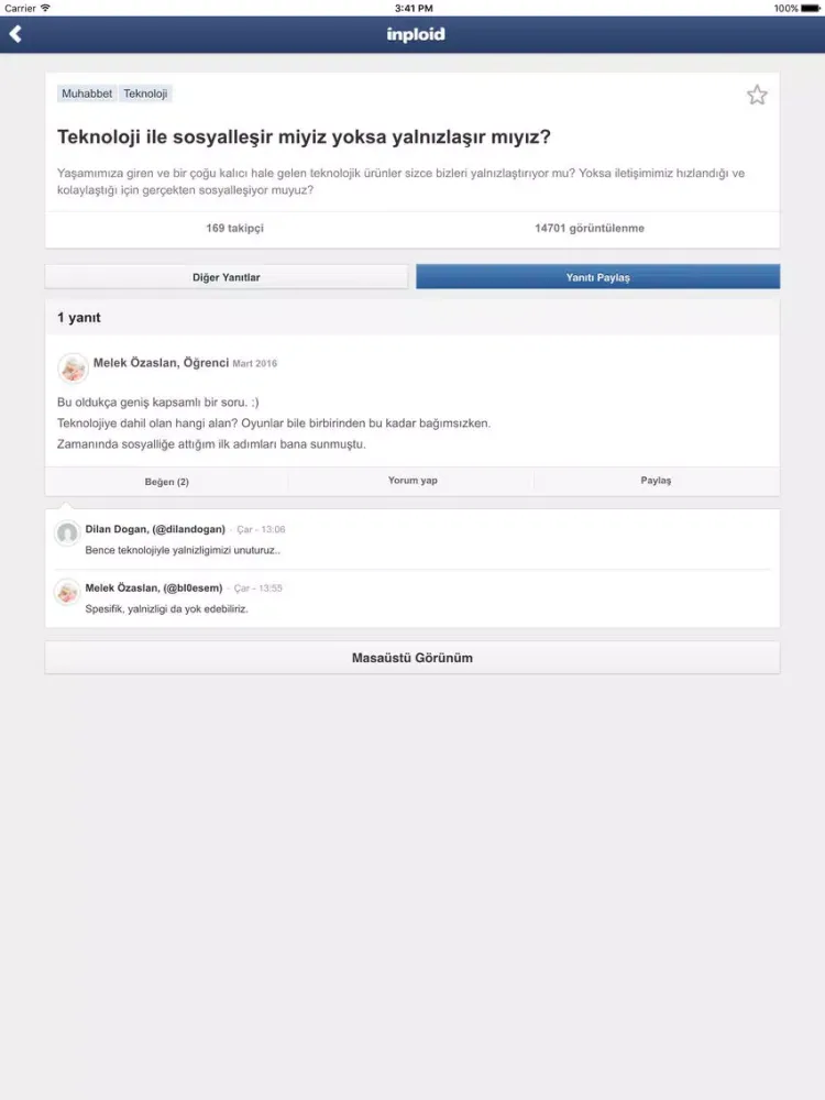 inploid iPad 應用截圖