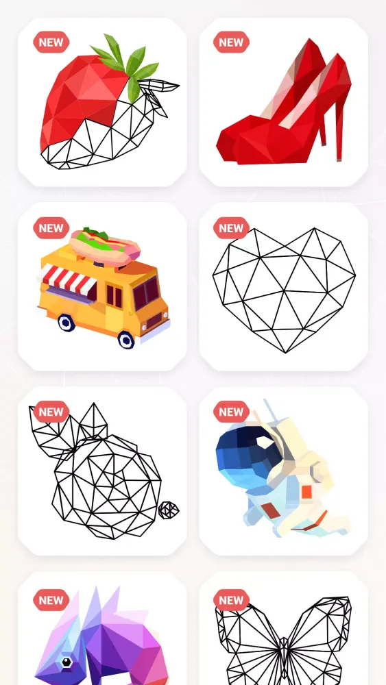 inPoly: Poly Art Puzzle應用截圖