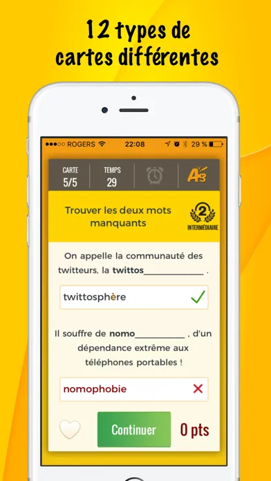 Ảnh chụp màn hình của Bagou - La folie des mots