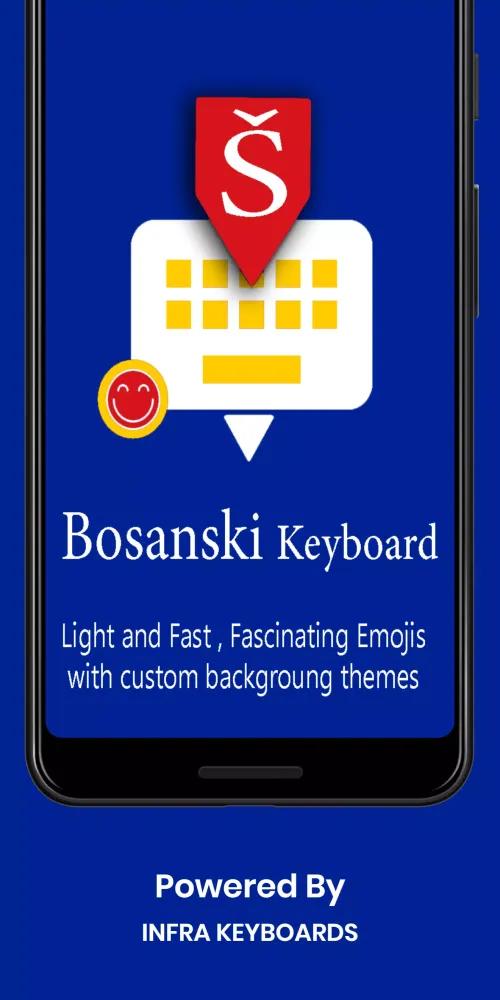 Captures d'écran de Bosnian Keyboard