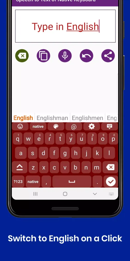 Captures d'écran de Bosnian Keyboard